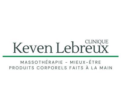 Logo et slogan de Clinique Keven Lebreux.
